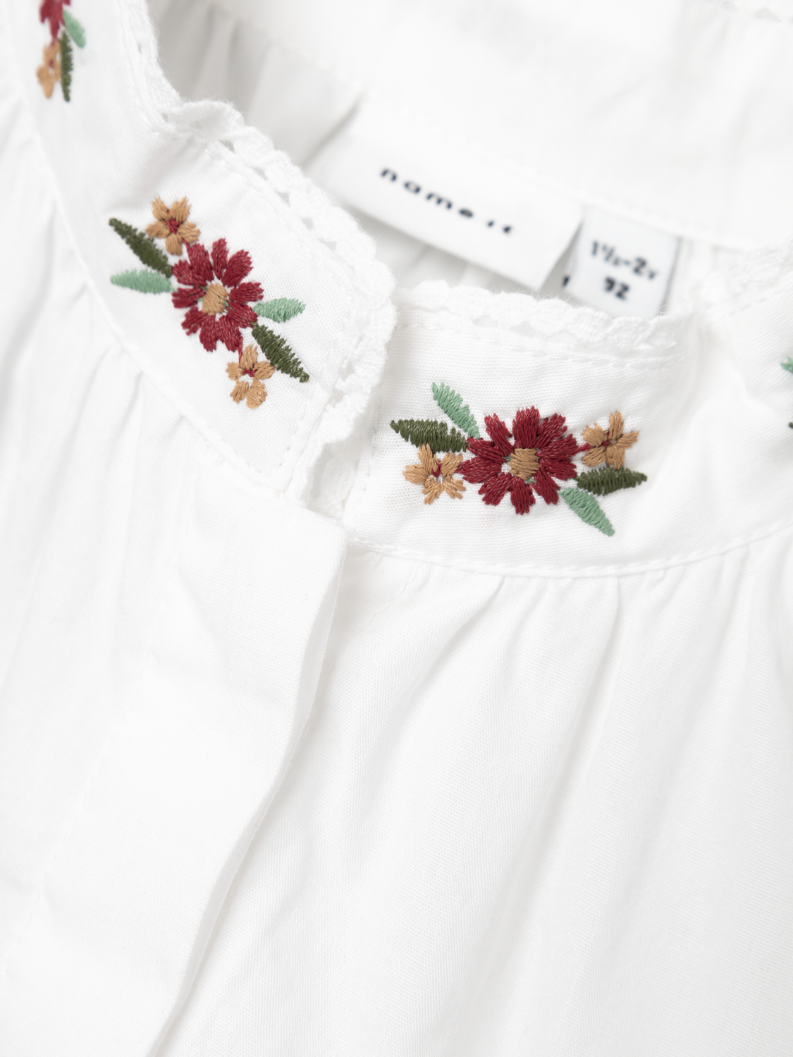 NMFTERINA Shirts - Bright White